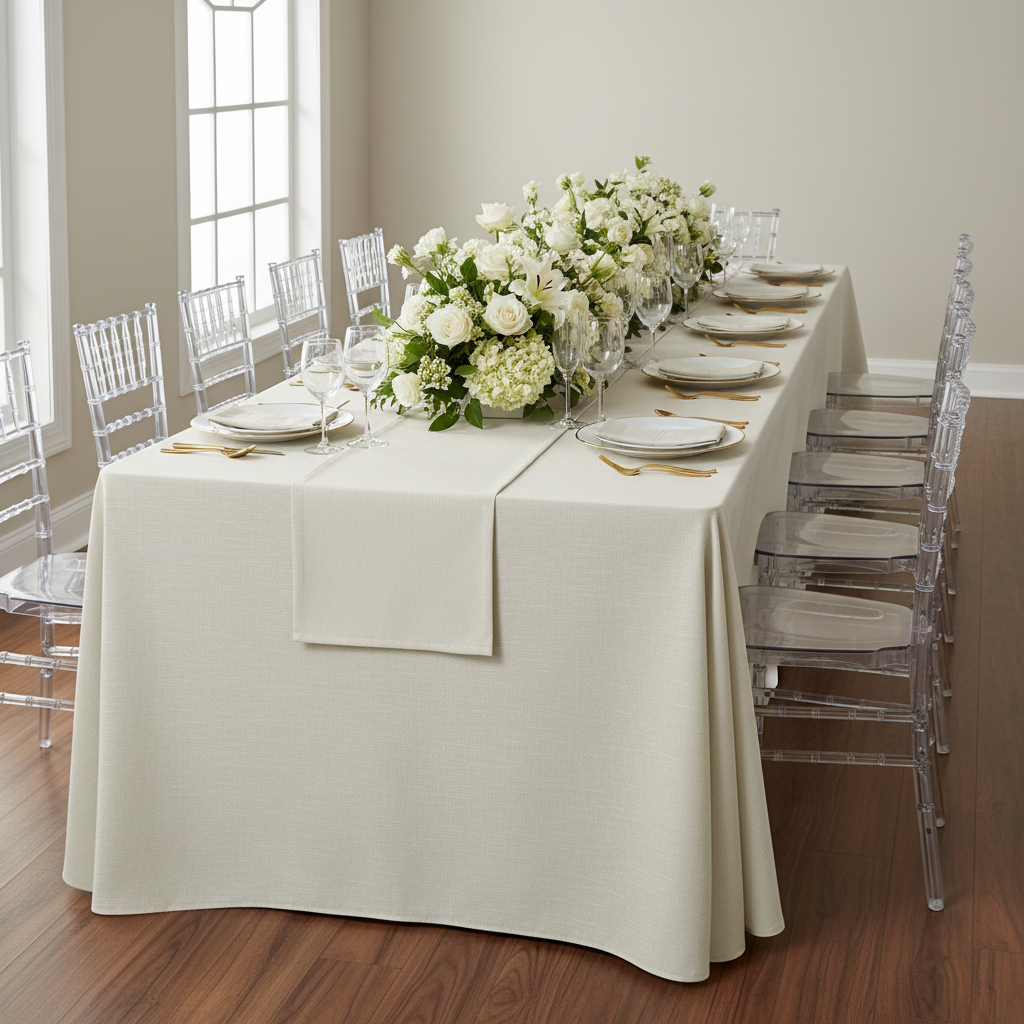 Premium Linen-Look Panama Weave 90