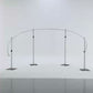 Semi-circle Curved 8.8ft Backdrop Frame Arch installation video