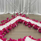 Floral 3D Backdrop for Open Heart Stand  Installation