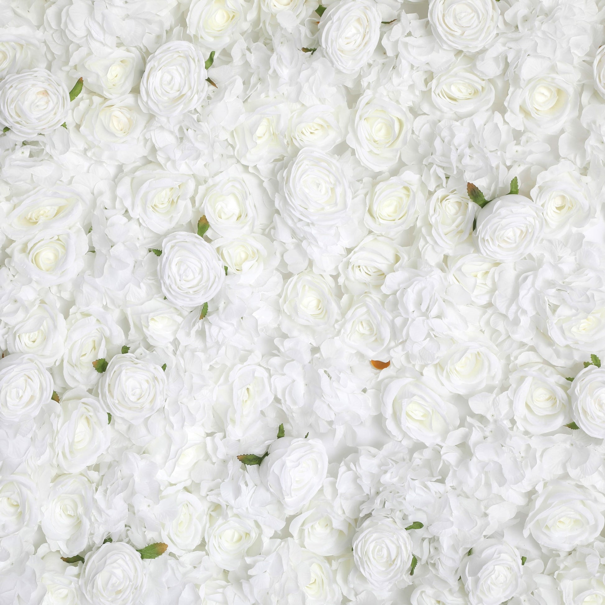 Roll Up Flower Wall Backdrop 8ft x 4ft - White