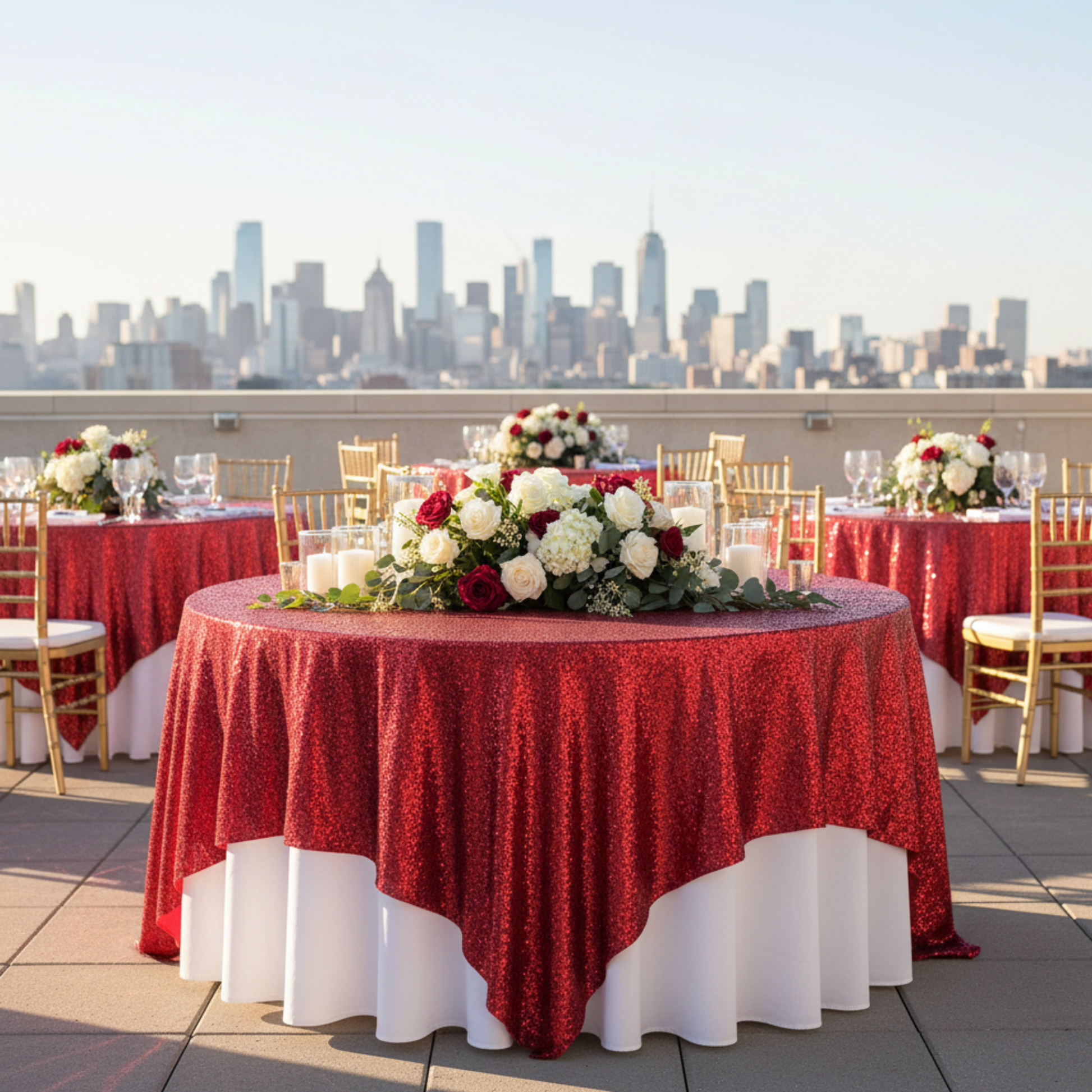 Rooftop Morning Gold Chiavari