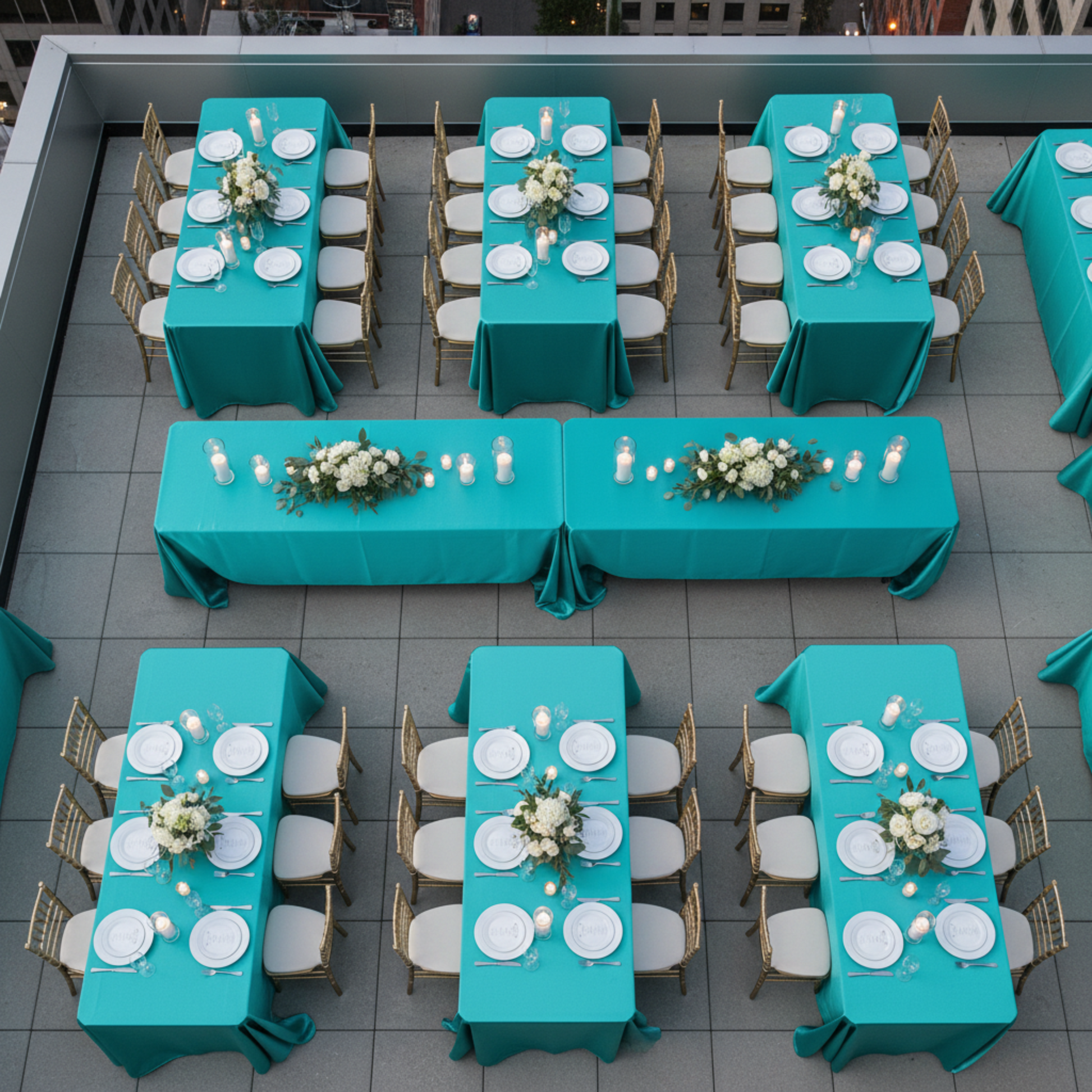 Rooftop Terrace Top View