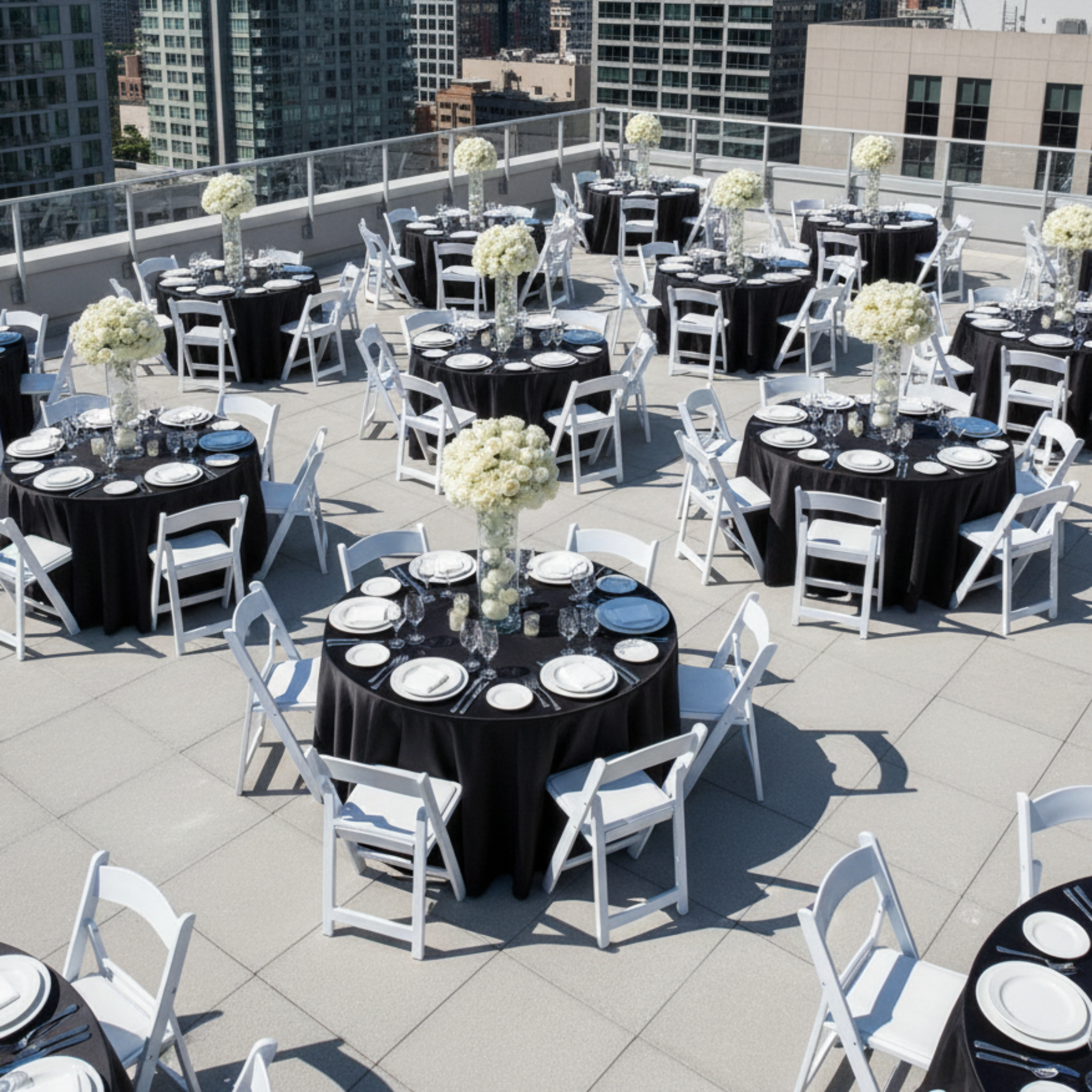 Rooftop Terrace Top View