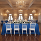 Royal Blue Economy 90x132 Polyester Tablecloth Oblong Rectangular 