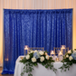 Royal Blue Glitz Sequin Drape Mockup