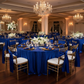 Royal Blue Satin Napkin Wedding Reception