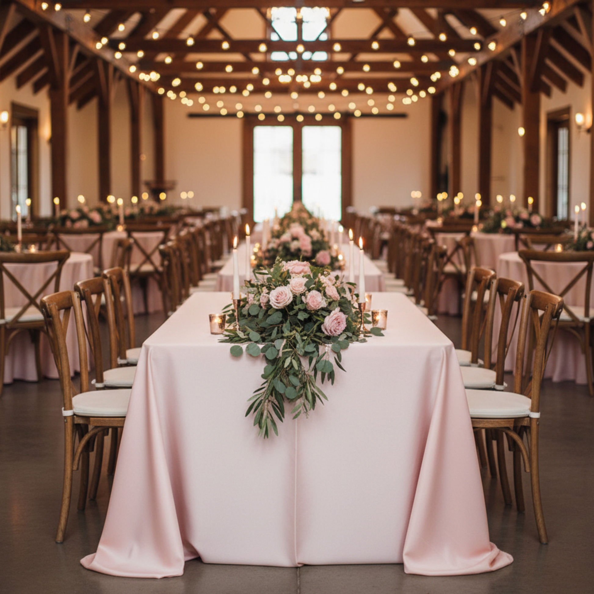 Rustic Barn Wedding Reception