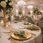 Sage Green Velvet Napkin – Soft Knot Fold Ballroom