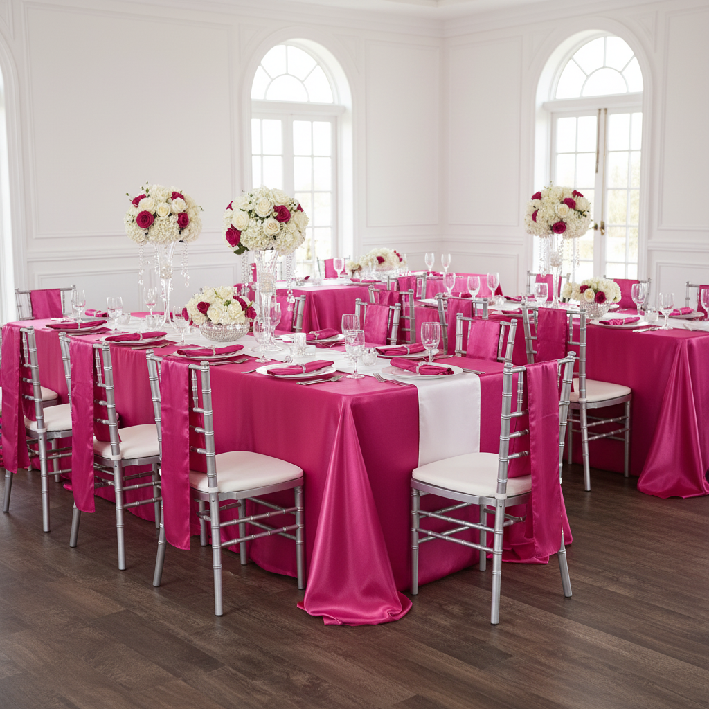 Satin Rectangular 90