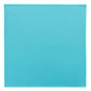 Scuba Napkin 20"x20" Turquoise laid flat