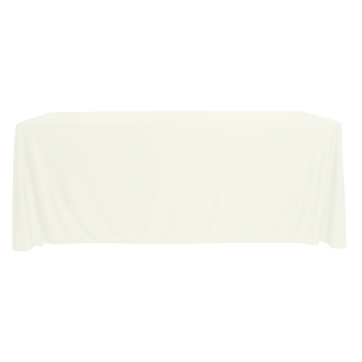 Ivory Scuba 90”x132” Rectangular Oblong Tablecloth - CV Linens™