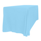 Scuba 90"x132" Rectangular Oblong Tablecloth - Baby Blue