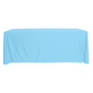 Scuba 90"x156" Rectangular Oblong Tablecloth - Baby Blue
