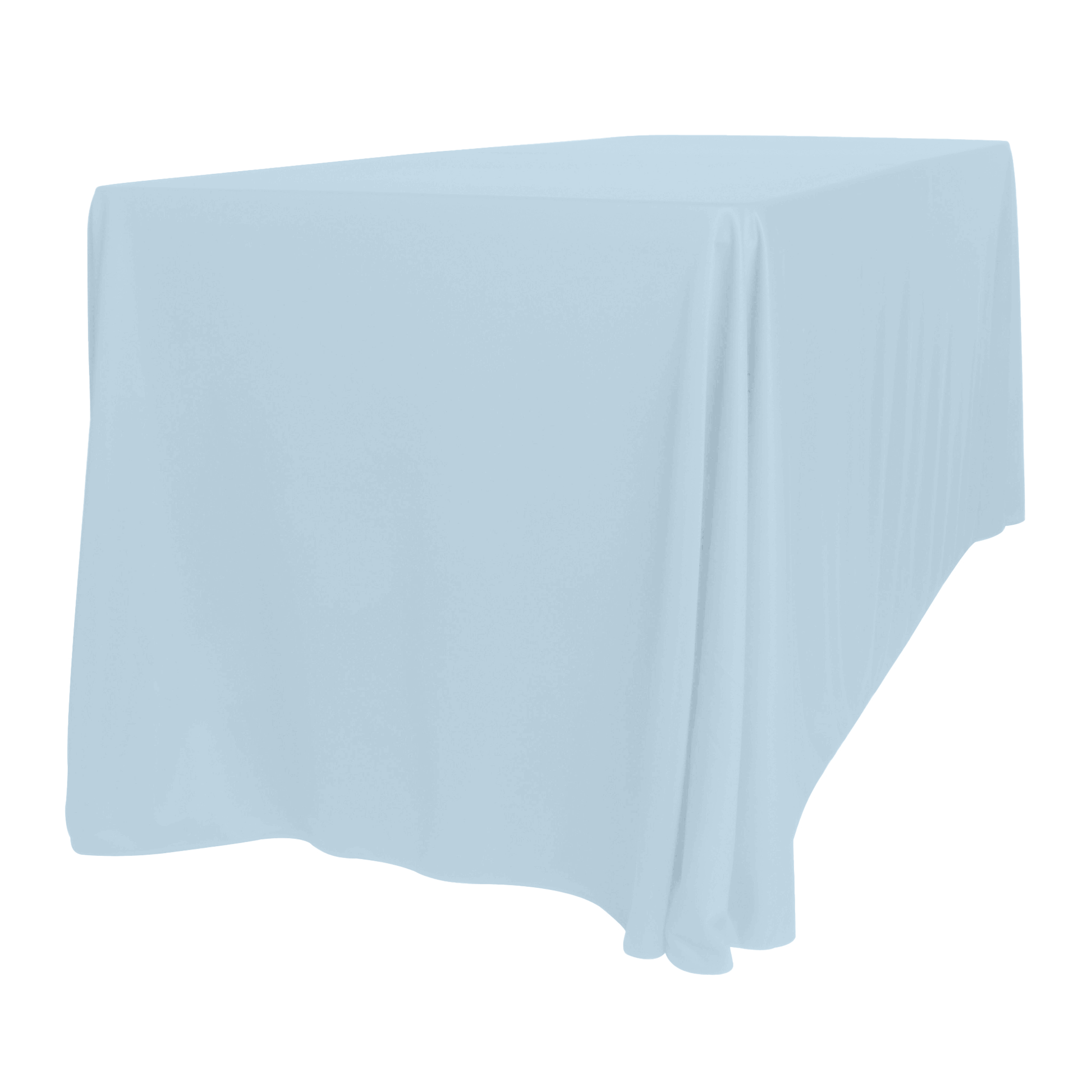 Scuba 90"x156" Rectangular Oblong Tablecloth - Dusty Blue