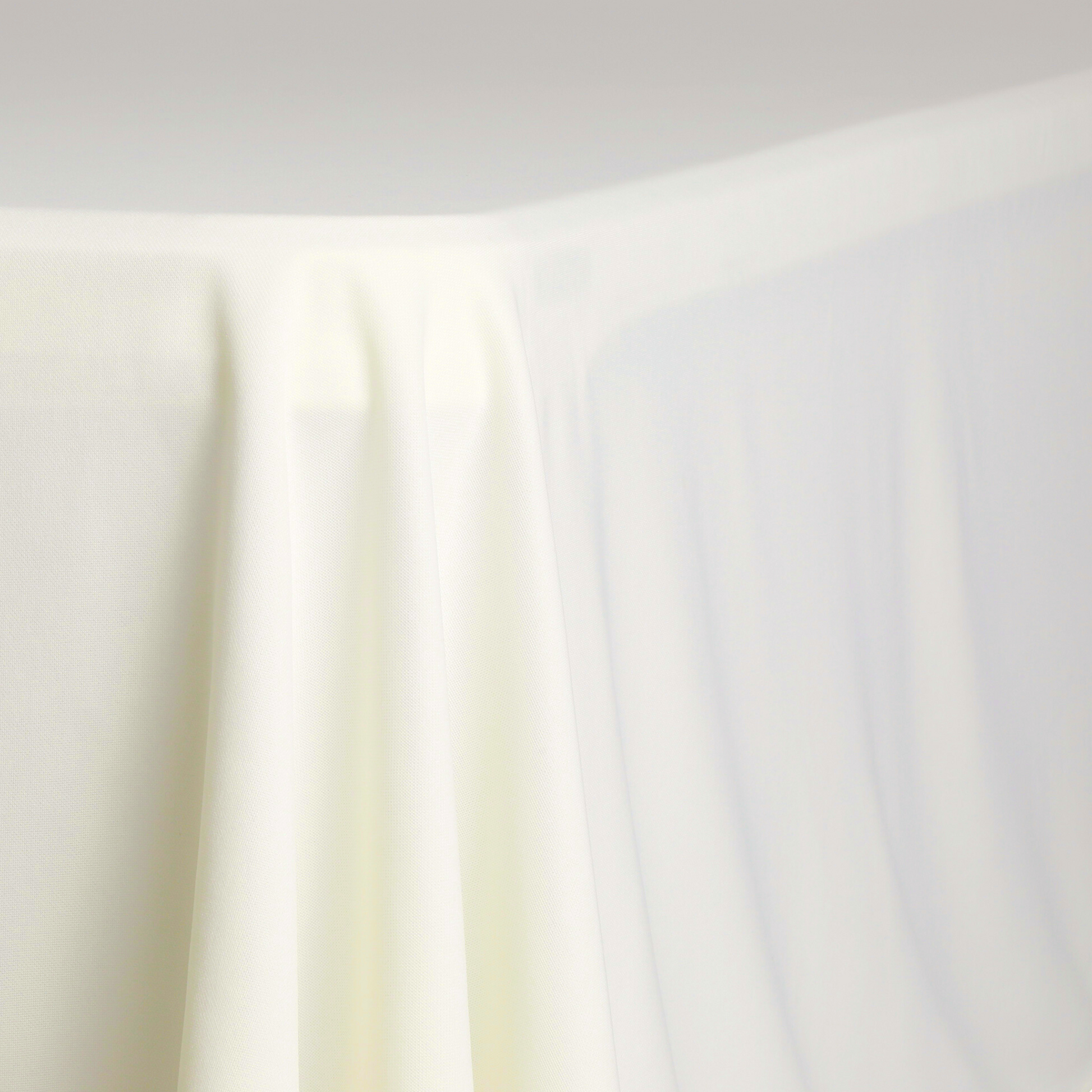 Scuba 90"x156" Rectangular Oblong Tablecloth - Ivory