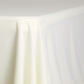 Scuba 90"x132" Rectangular Oblong Tablecloth - Ivory
