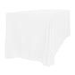 Scuba 90"x156" Rectangular Oblong Tablecloth - White