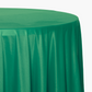 Scuba 108" Round Tablecloth - Emerald Green