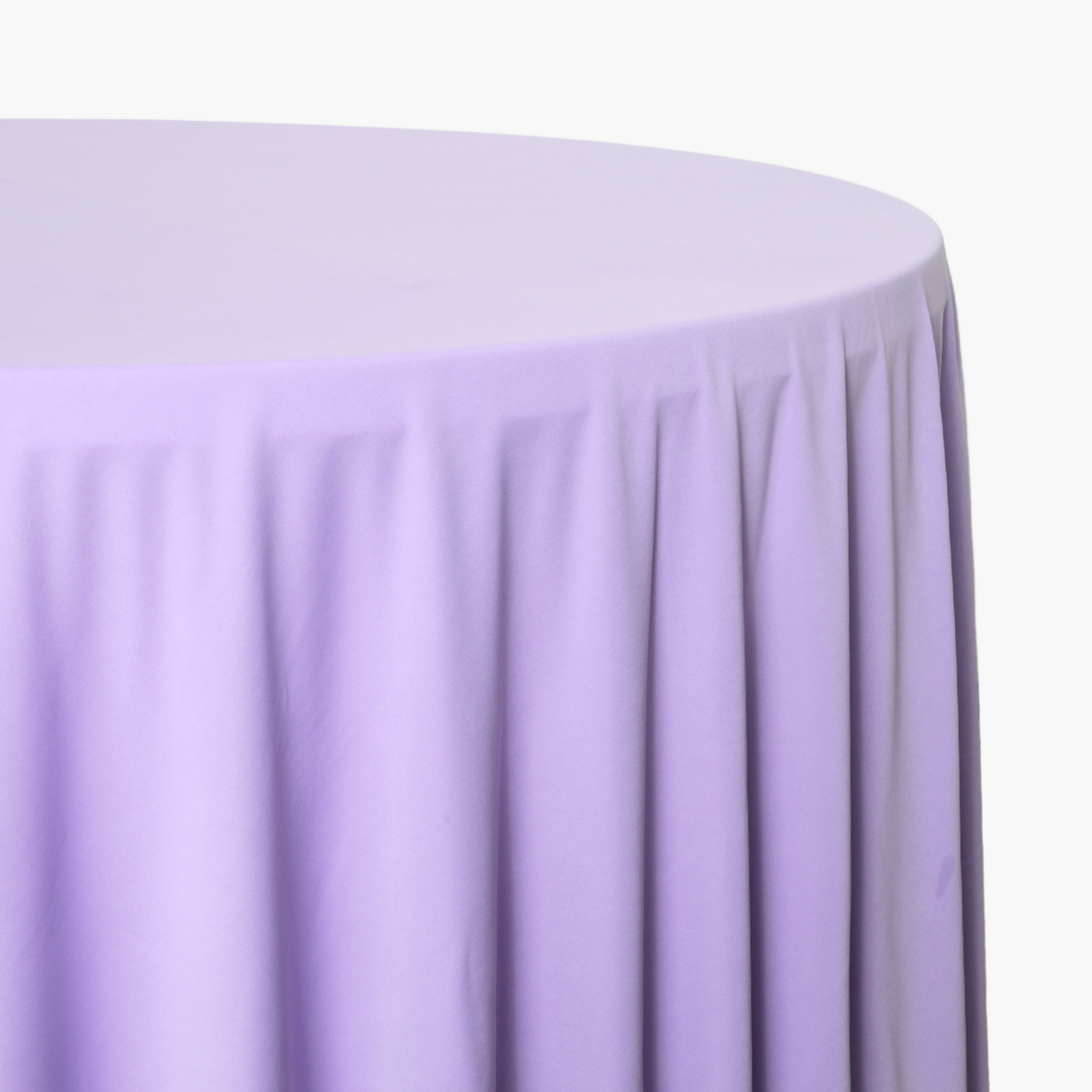 Scuba 108" Round Tablecloth - Lavender