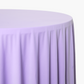 Scuba 120" Round Tablecloth - Lavender