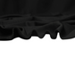 Scuba 90"x132" Rectangular Oblong Tablecloth - Black