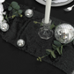 Scuba 120" Round Tablecloth - Black