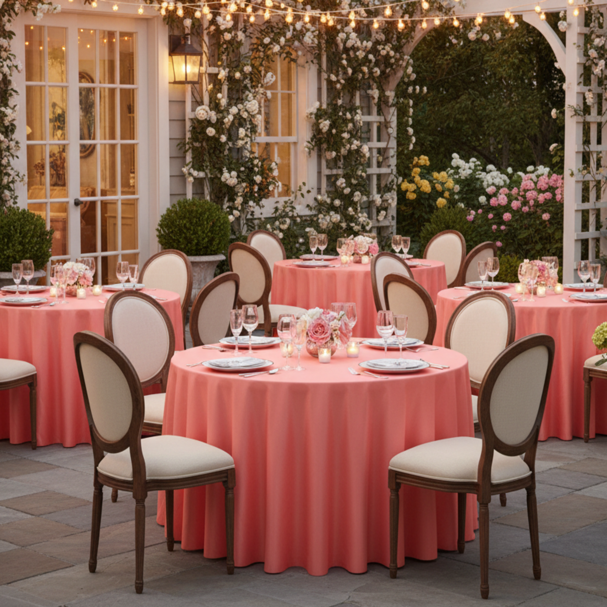Semi-Outdoor Patio Birthday Party
