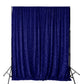 Sequin Velvet 10ft H x 52" W Drape/Backdrop Curtain Panel - Navy Blue - CV Linens