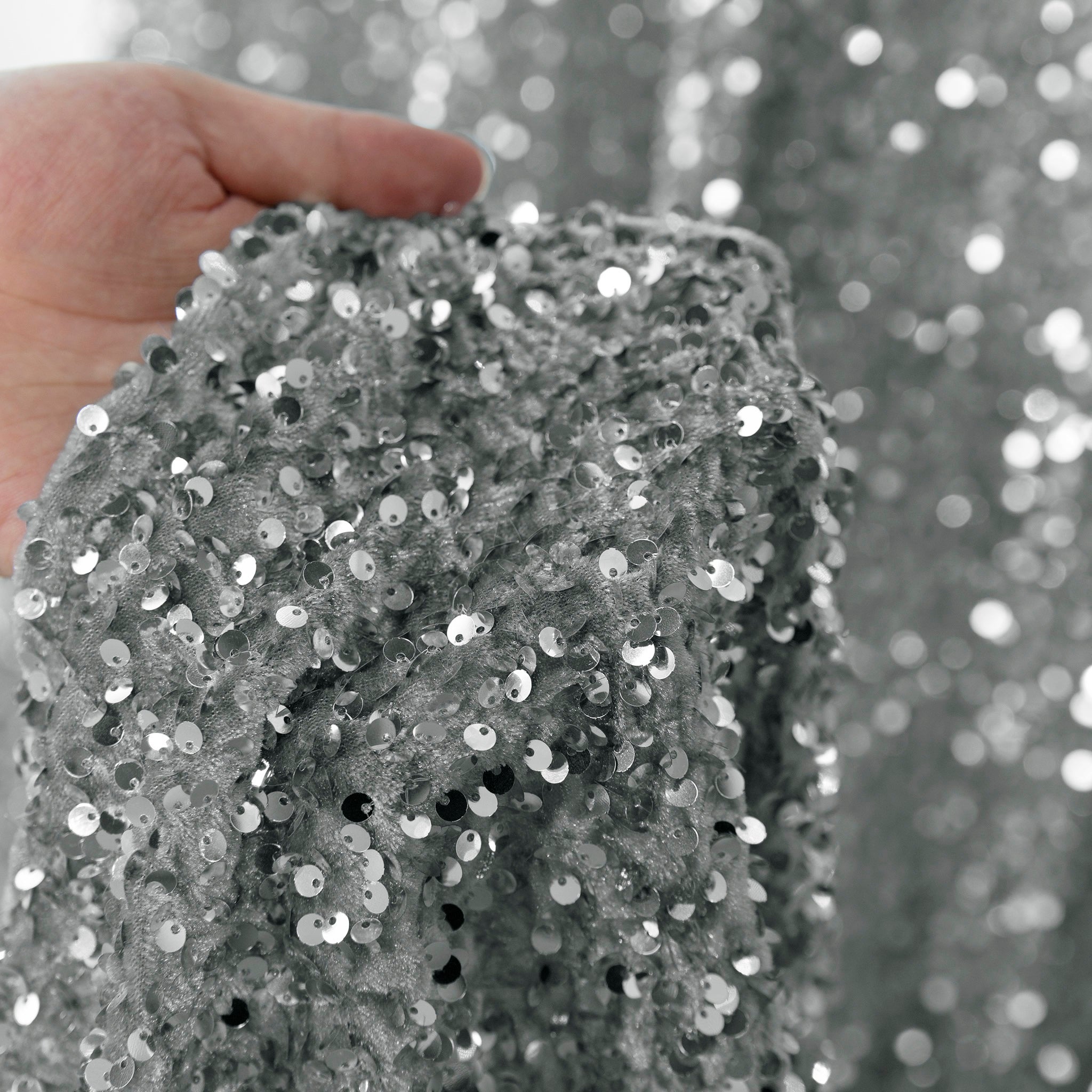 Sequin Velvet 10ft H x 52