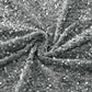 Sequin Velvet Drape Silver Fabric