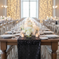 Sequin Velvet Table Runner Black - Wedding