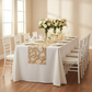 Sequin Vine Table Runner - Gold.
