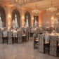 Silver Payette Sequin Chair Sash – Gala Ballroom