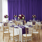 Spandex 4-way Stretch Backdrop Drape Curtain 12ft H x 60" W - Purple.