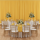Spandex 4-way Stretch Drape Curtain 14ft H x 60" W - Canary Yellow.