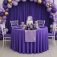 Spandex 4-way Stretch Backdrop Drape Curtain 10ft H x 60" W - Purple.