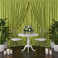 Spandex 4-way Stretch Backdrop Drape Curtain 12ft H x 60" W - Apple Green.