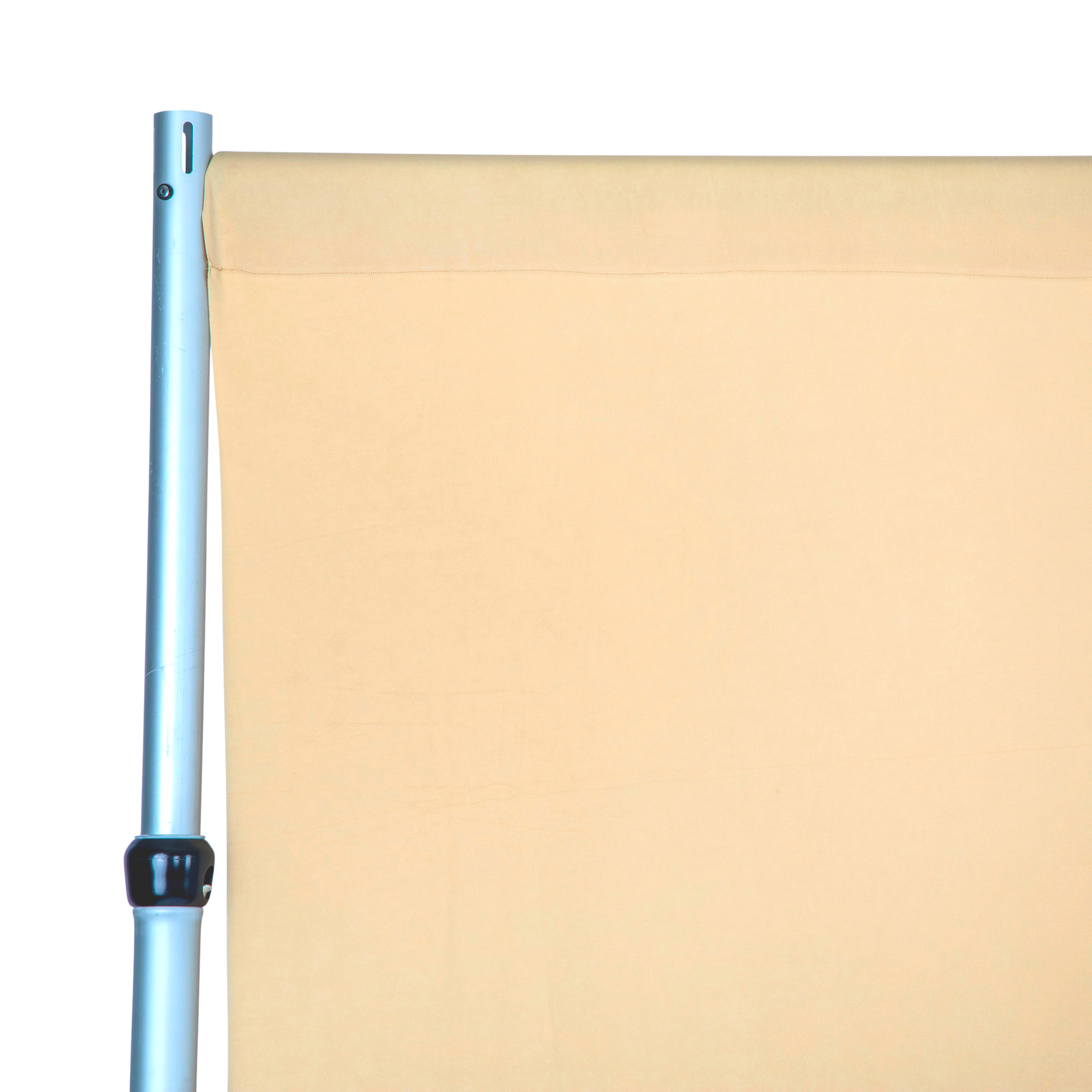 Spandex 4-way Stretch Drape Curtain 14ft H x 118" W Champagne flat view