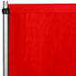 Spandex 4-way Stretch Drape Curtain 14ft H x 118" W Red flat view