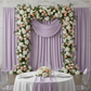 Spandex 4-way Stretch Backdrop Drape Curtain 16ft H x 60" W - Lavender.