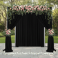 Spandex 4-way Stretch Drape Curtain 14ft H x 60" W - Black in Outdoor Reception.