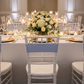 Spandex Chair Band Dusty Blue - Wedding Reception