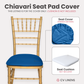 5 pcs/pk Spandex Chiavari Seat Pad Cover - Royal Blue
