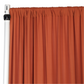 Spandex 4-way Stretch Backdrop Drape Curtain 18ft H x 60" W - Rust