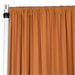 Spandex 4-way Stretch Drape Curtain 8ft H x 60" W - Terracotta