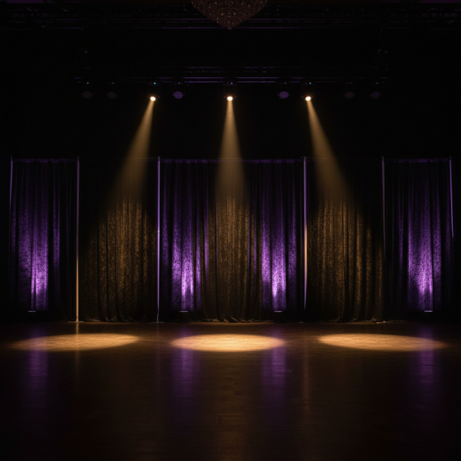 Stage Design Black Velvet 8ft Drape 