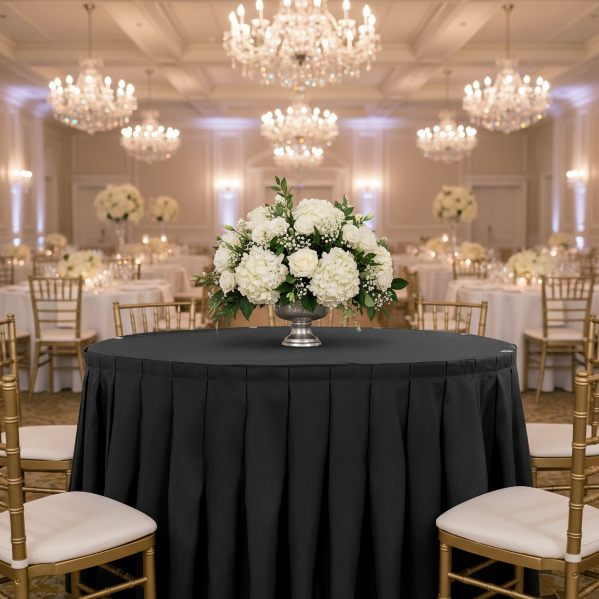 4ft Rectangular Table Wedding