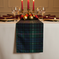 Tartan Plaid Table Runner - Christmas Angled Detail Styled