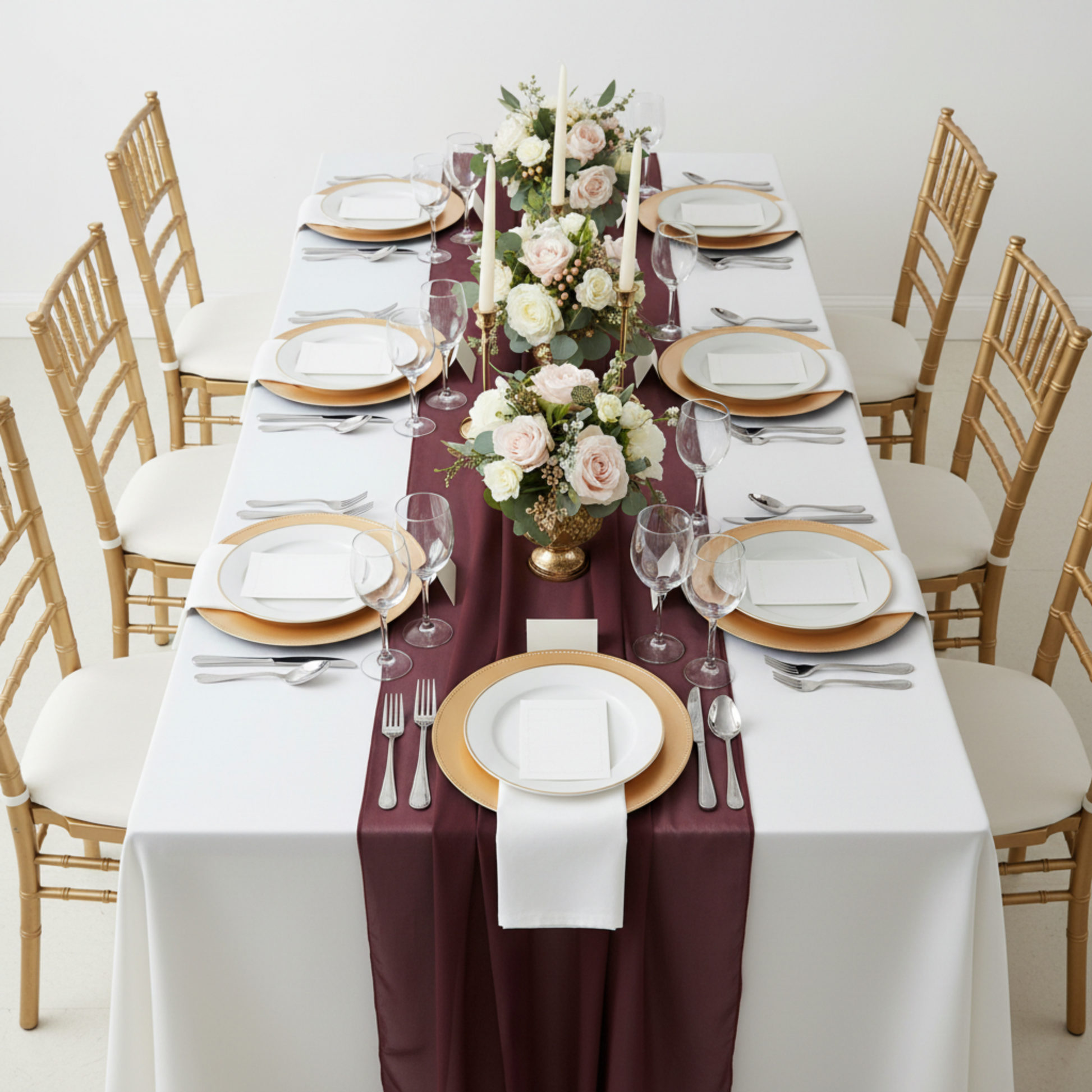 Top View Rectangular Table