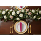 Top View - Fuchsia Polyester Napkin